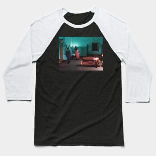 David Lynch Rabbits Baseball T-Shirt